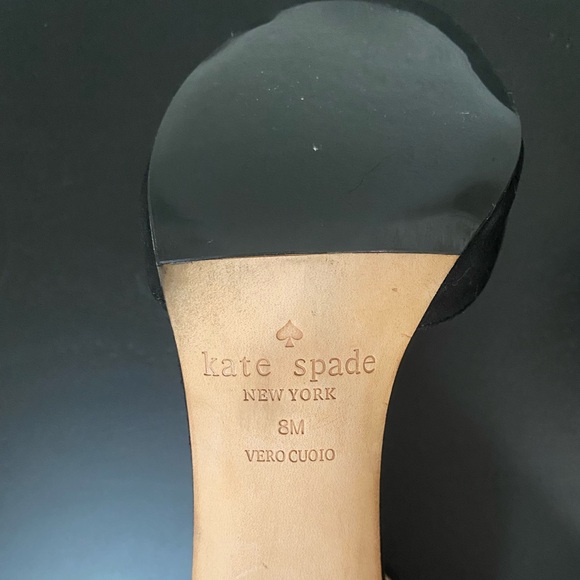 Kate Spade Heels Red Sequin Hearts - Picture 5 of 6